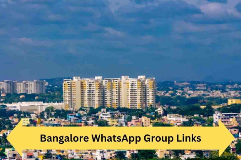 Bangalore WhatsApp Group Links