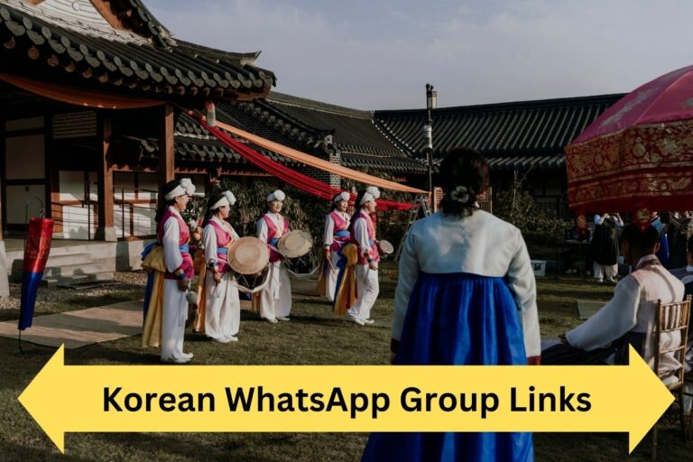 Korean WhatsApp Group Links