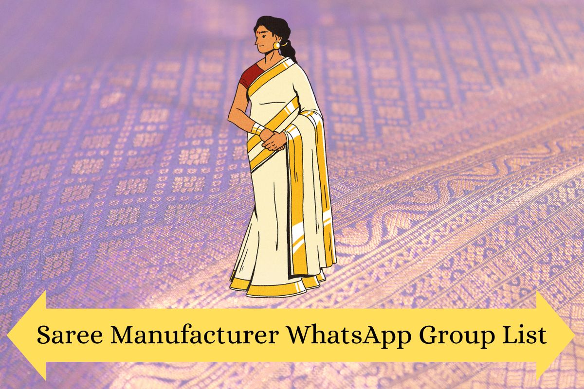 Saree Manufacturer WhatsApp Group Links