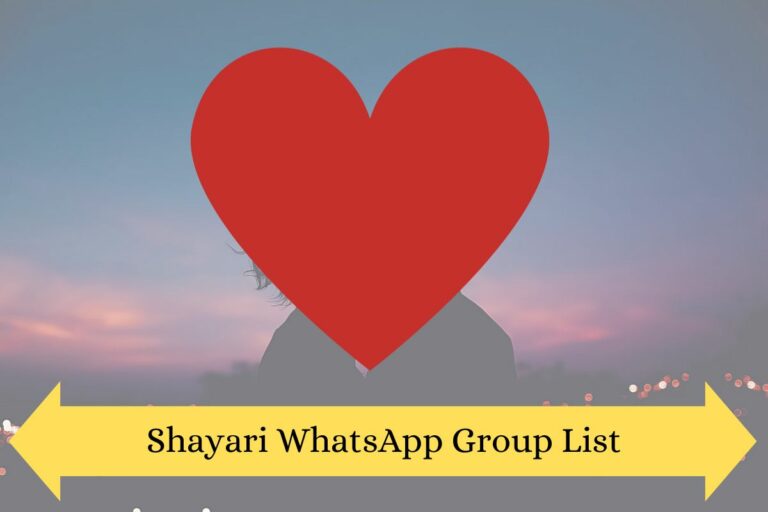 Shayari WhatsApp Group Links