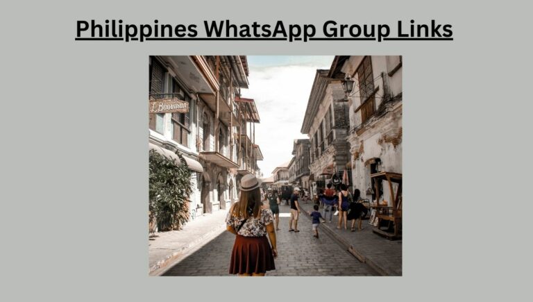 Philippines WhatsApp Group Links