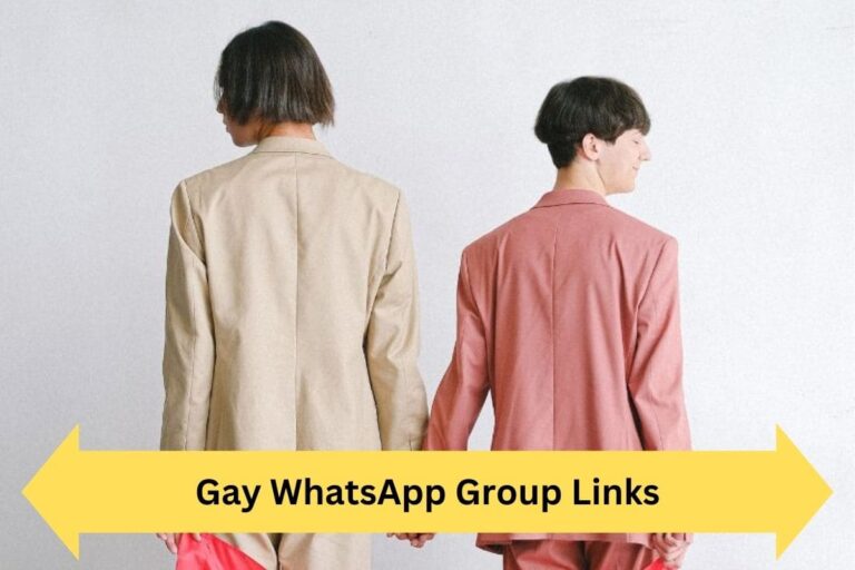 Gay WhatsApp Group Links