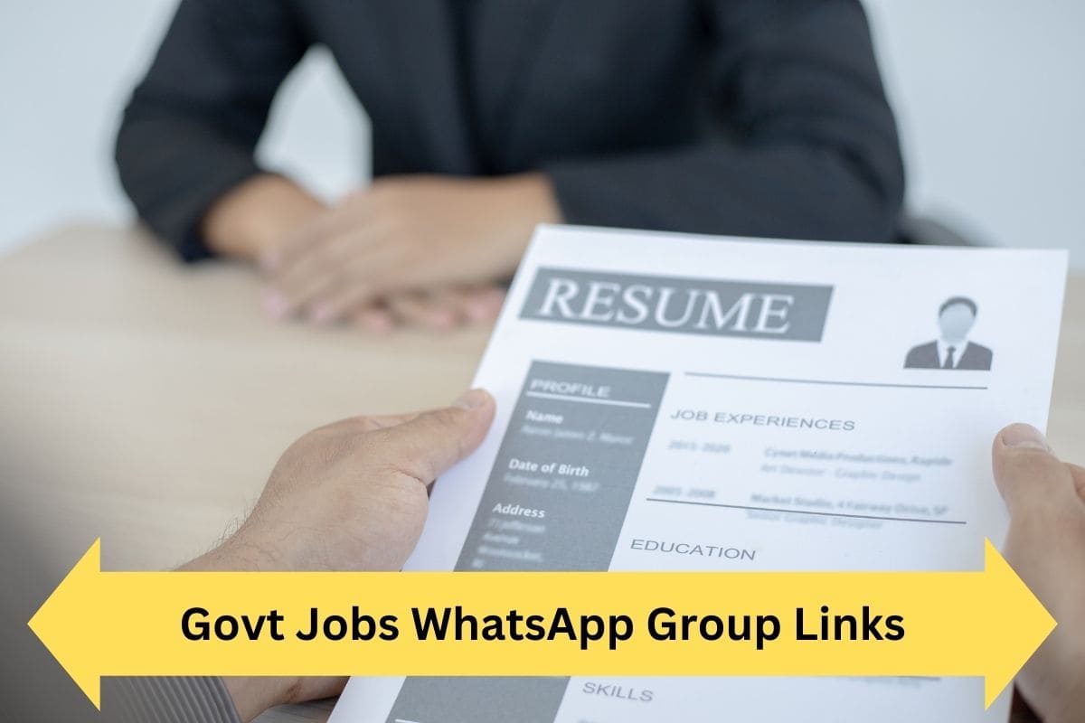 Govt Jobs WhatsApp Group Links