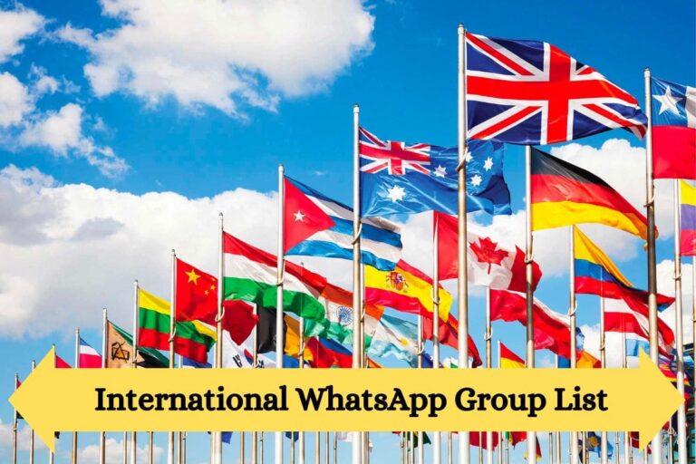 International WhatsApp Group Links