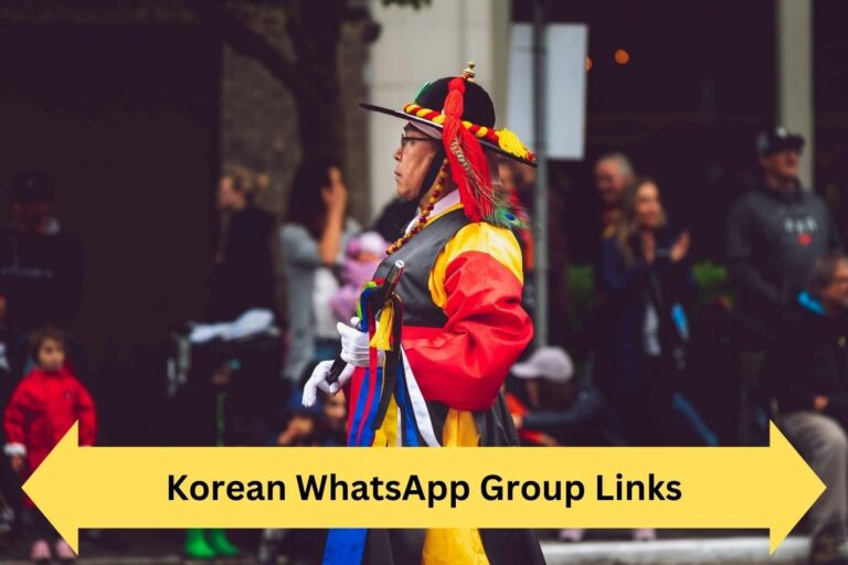 Korean WhatsApp Group Links