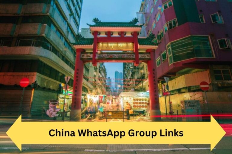 China WhatsApp Group Links