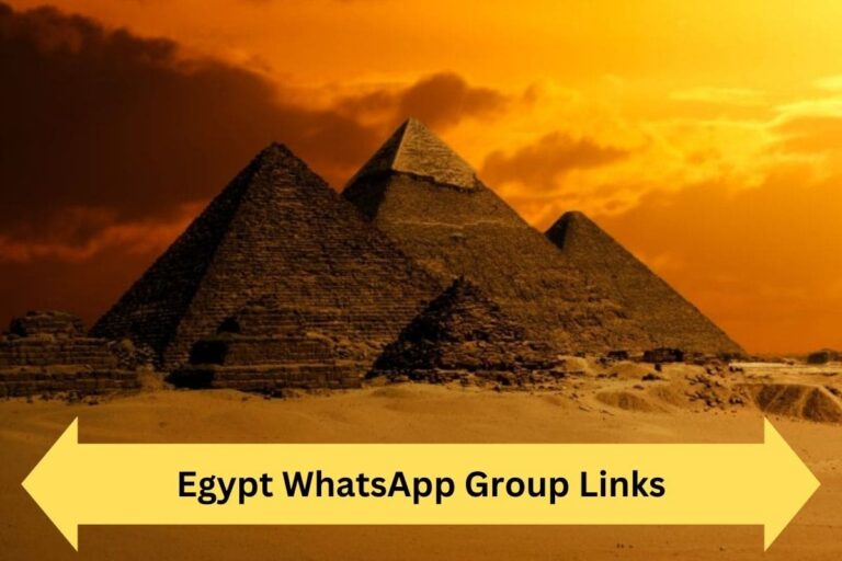 Egypt WhatsApp Group Links
