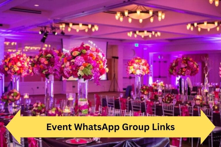 Event WhatsApp Group Links