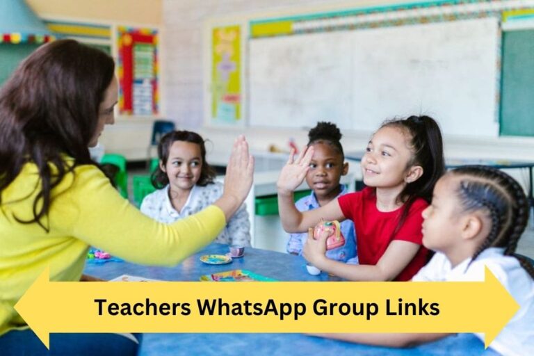 Teachers WhatsApp Group Links