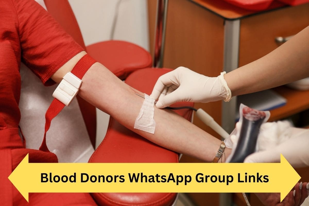 Blood Donors WhatsApp Group Links