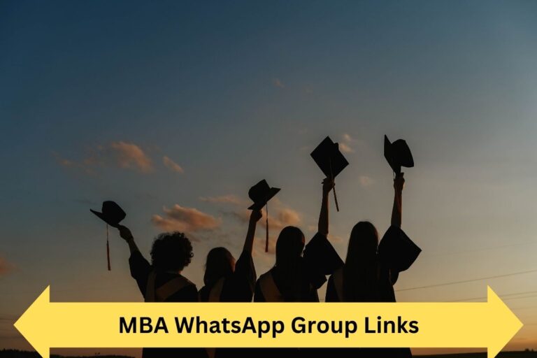 MBA WhatsApp Group Links
