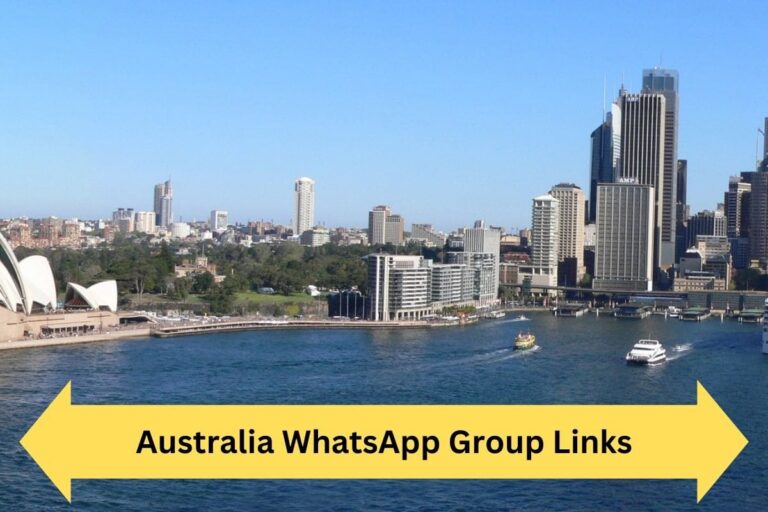 Australia WhatsApp Group Links